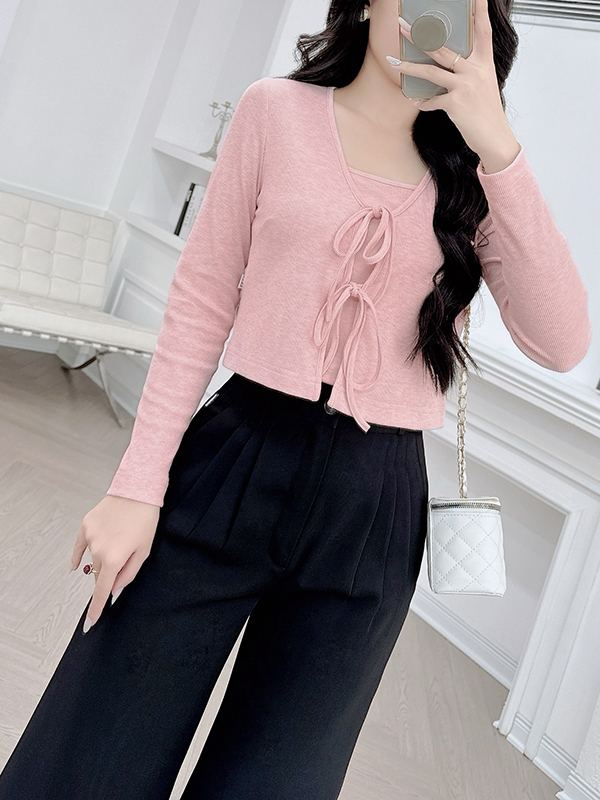 Áo thun cổ bèo thiết kế LECI - A307