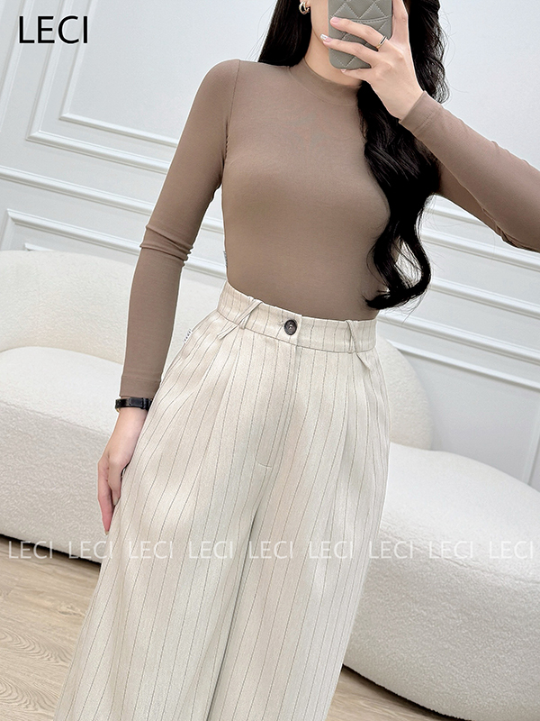 Áo giữ nhiệt cổ thiết kế LECI - A581