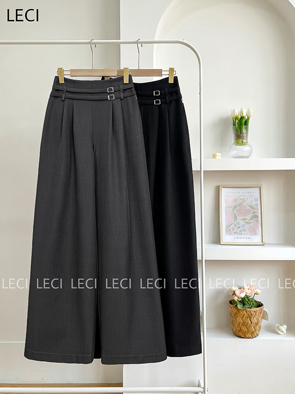 Quần Suông Cạp Liền Thiết Kế LECI - Q615